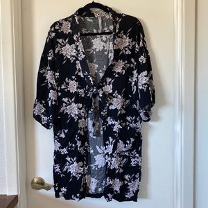 Spiritual Gangster Maya Floral Kimono